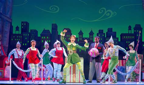 allegro elf|Scene from 'Elf: The Musical' by Allegro Performing Arts.